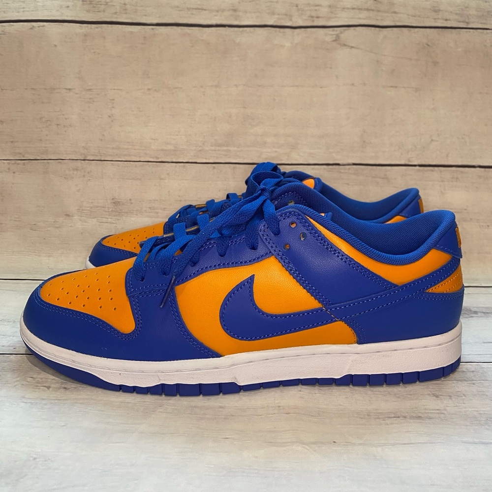 Nike Men's 11.5 Dunk Low Retro Sneakers, Knicks or University of Florida Gators! - Picture 3 of 7